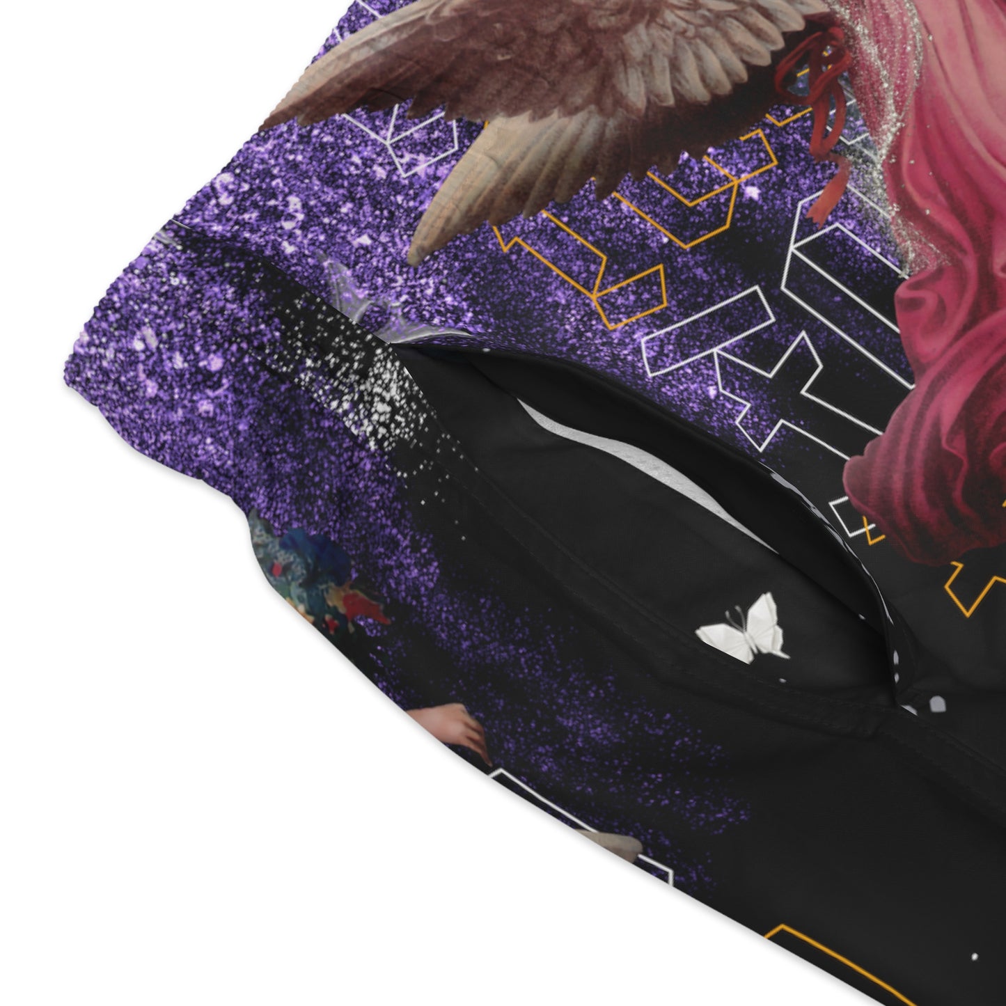 JADED Designer Luscious Paris Activewear Fly-Tech Shorts Fly-V2 Luxury Style Streetwear Series