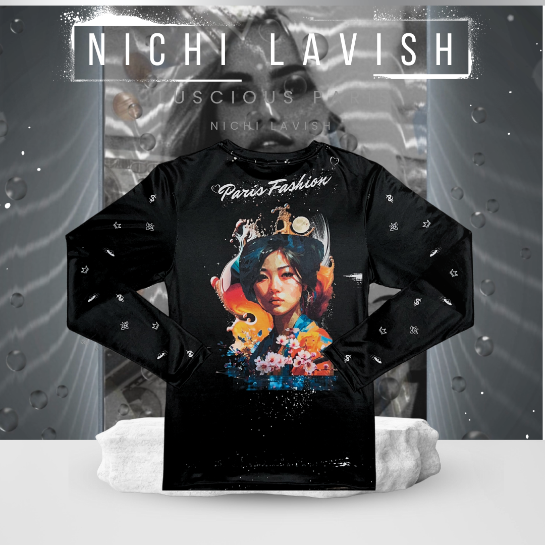 Snake Eyes V2 Diamond G.I. JOE- Designer Long-Sleeve Style Luscious Paris Streetwear Luxury Fashion Shirt-Lavish Collection