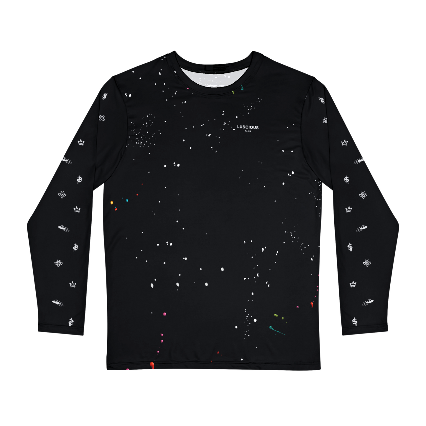 Paris Makaveli-Designer Long-Sleeve Style Luscious Paris Streetwear Fashion Luxury Tupac Pyrex Shirt-Lavish Collection