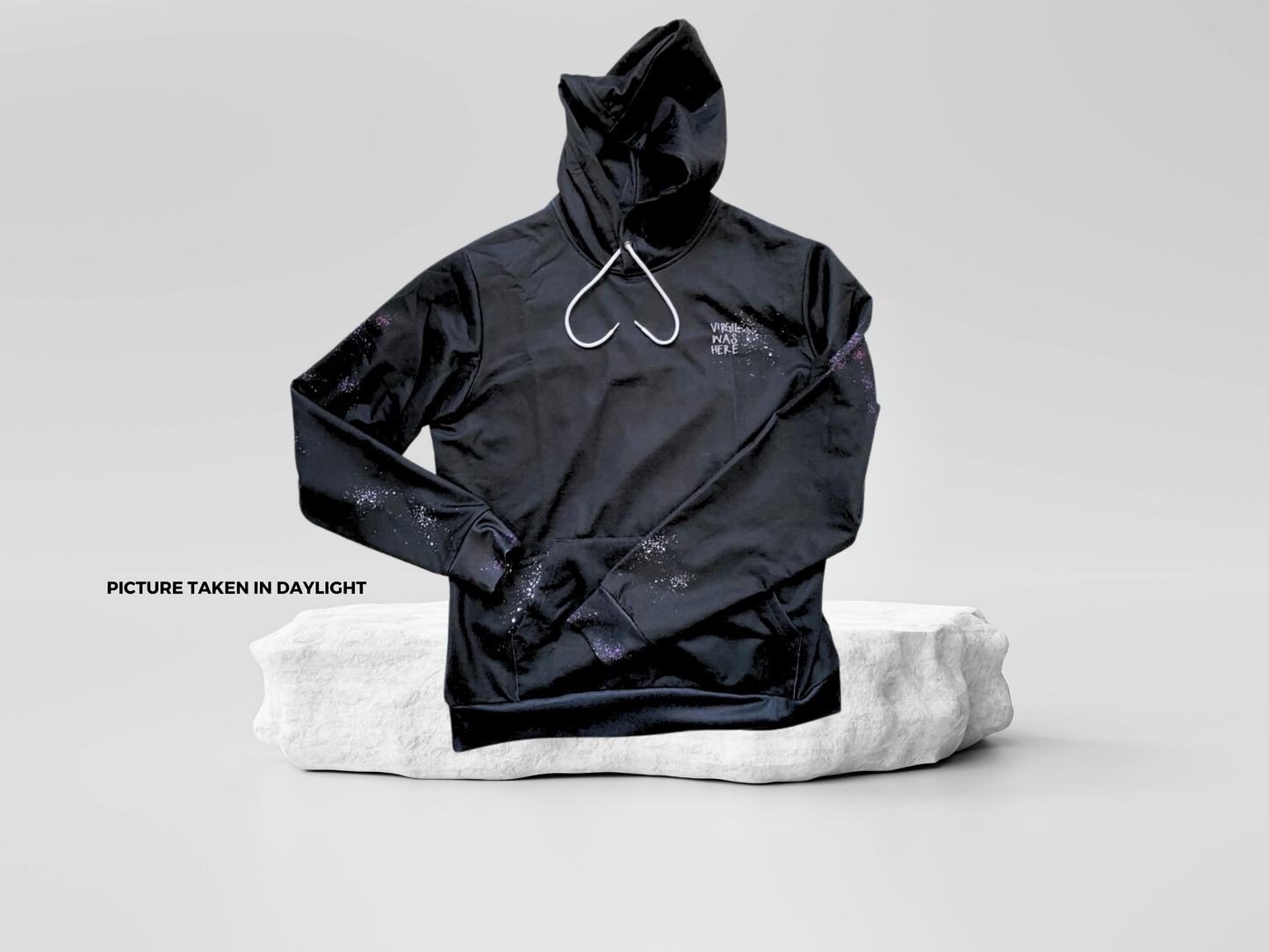 Inspired Pyrex VIRGIL ABLOH Custom Designer Painted Luxury Style Streetwear Hoodie-V Series-Limited Edition Luxury Fashion