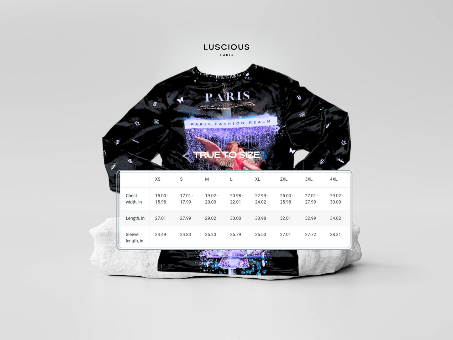 JADED Long-Sleeve Designer Black Style-Lavish Collection Luxury StreetWear Fashion Luscious Paris Shirt