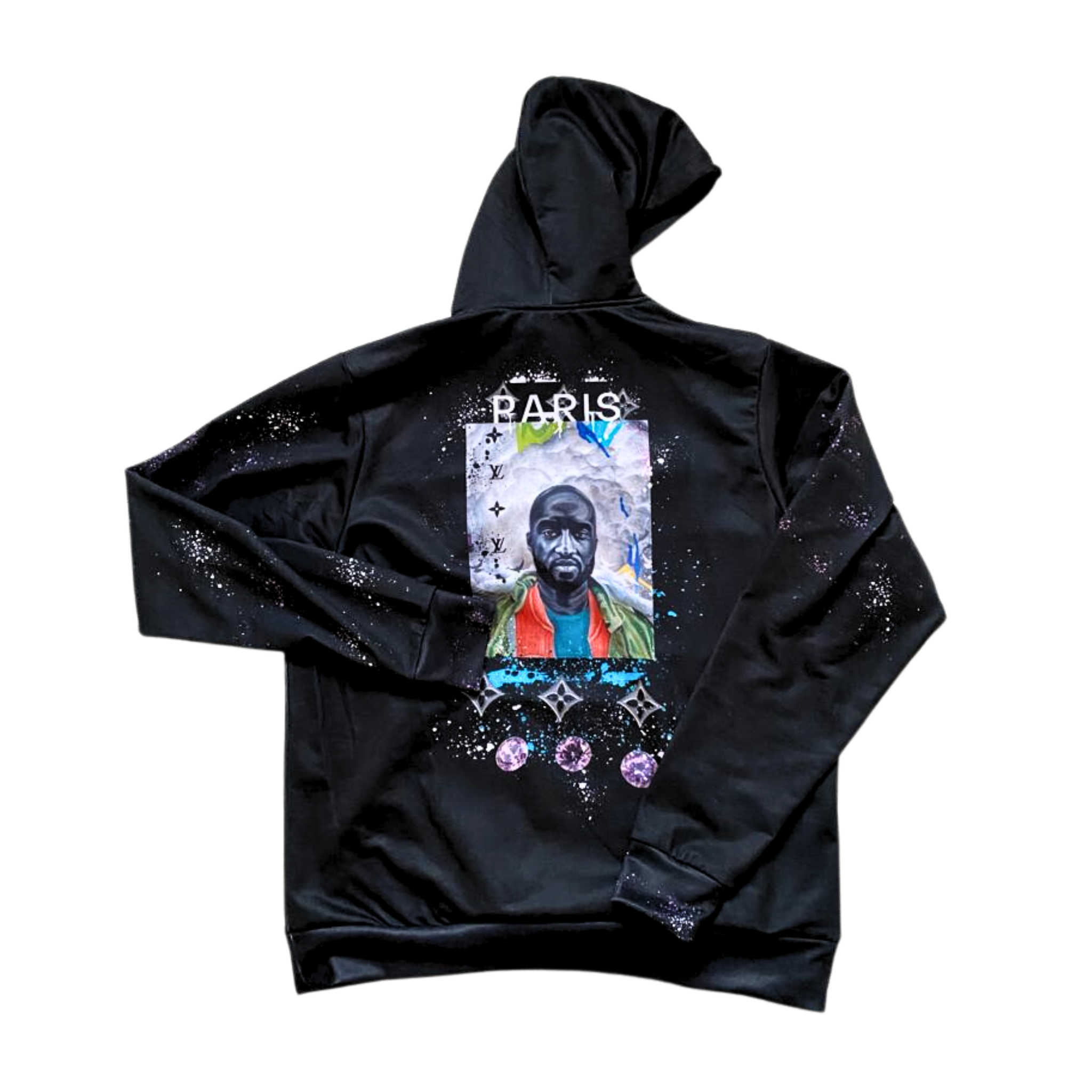 Virgil abloh PYREX vision inspired hoodie Long live Virgil