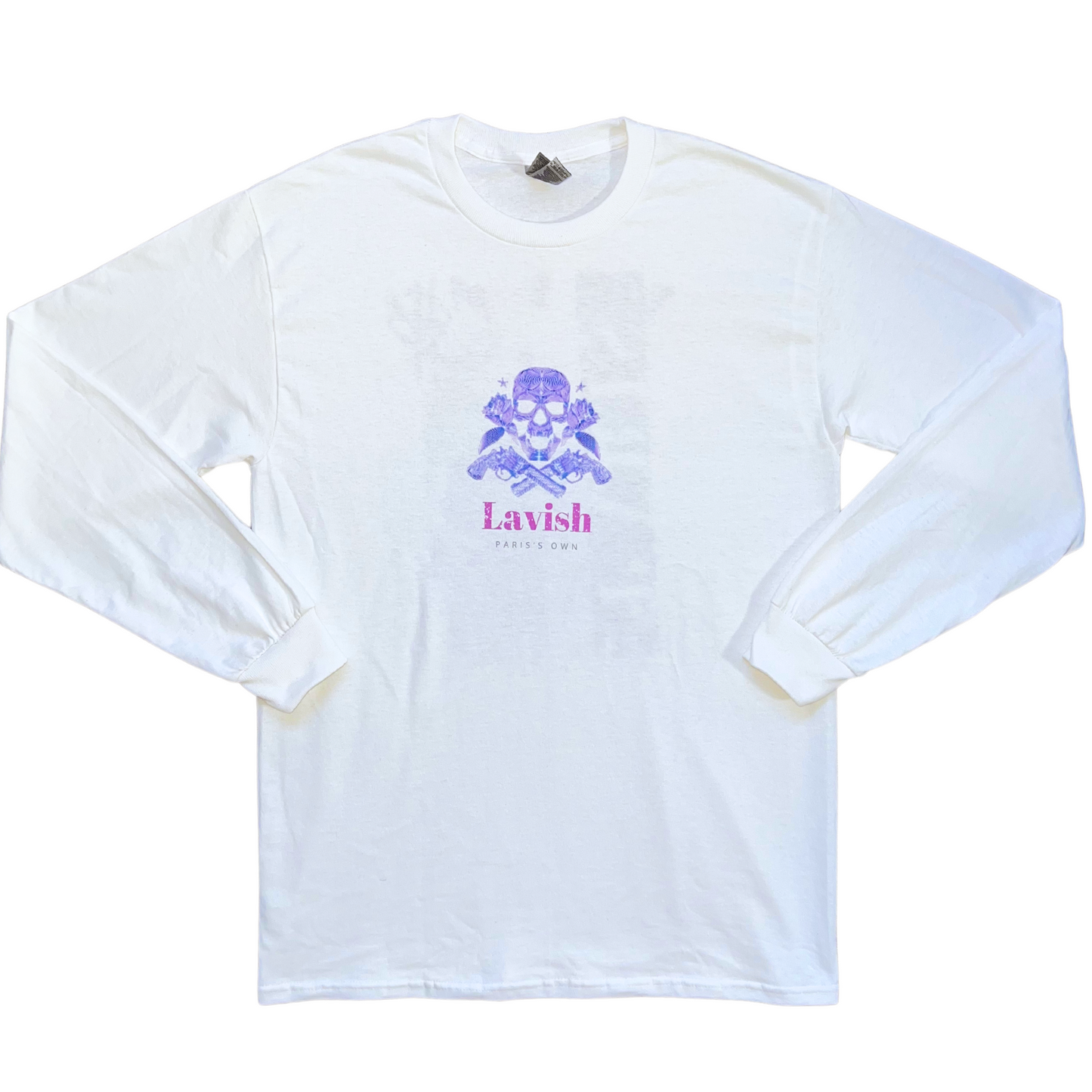 Paris Reign Vintage Style Luscious Paris Luxury Fitted Off White And Grey Designer Long Sleeve Streetwear Fashion Timeless Shirt