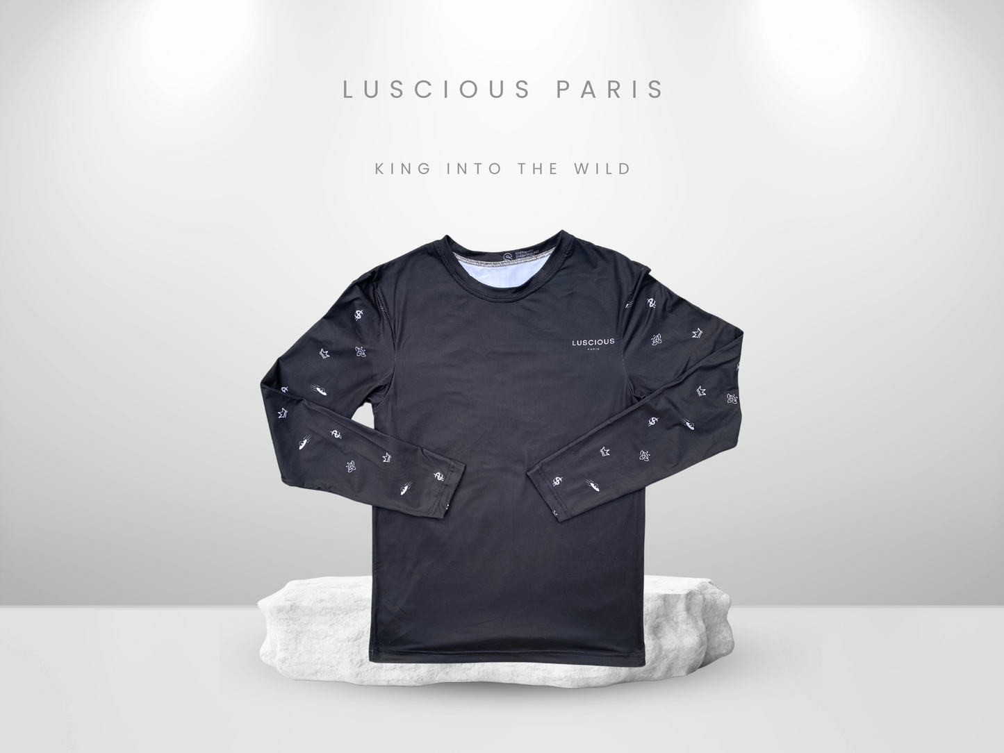 King Into The Wild- Designer Long-Sleeve Style Luscious Paris Streetwear Fashion Luxury Shirt-Lavish Collection