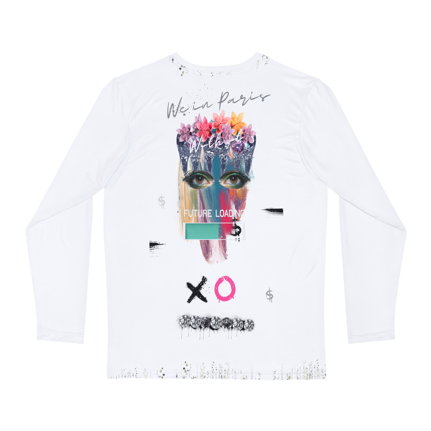 We In Paris With It- Designer Long-Sleeve Style Luscious Paris Streetwear Luxury Fashion Shirt-Lavish Collection