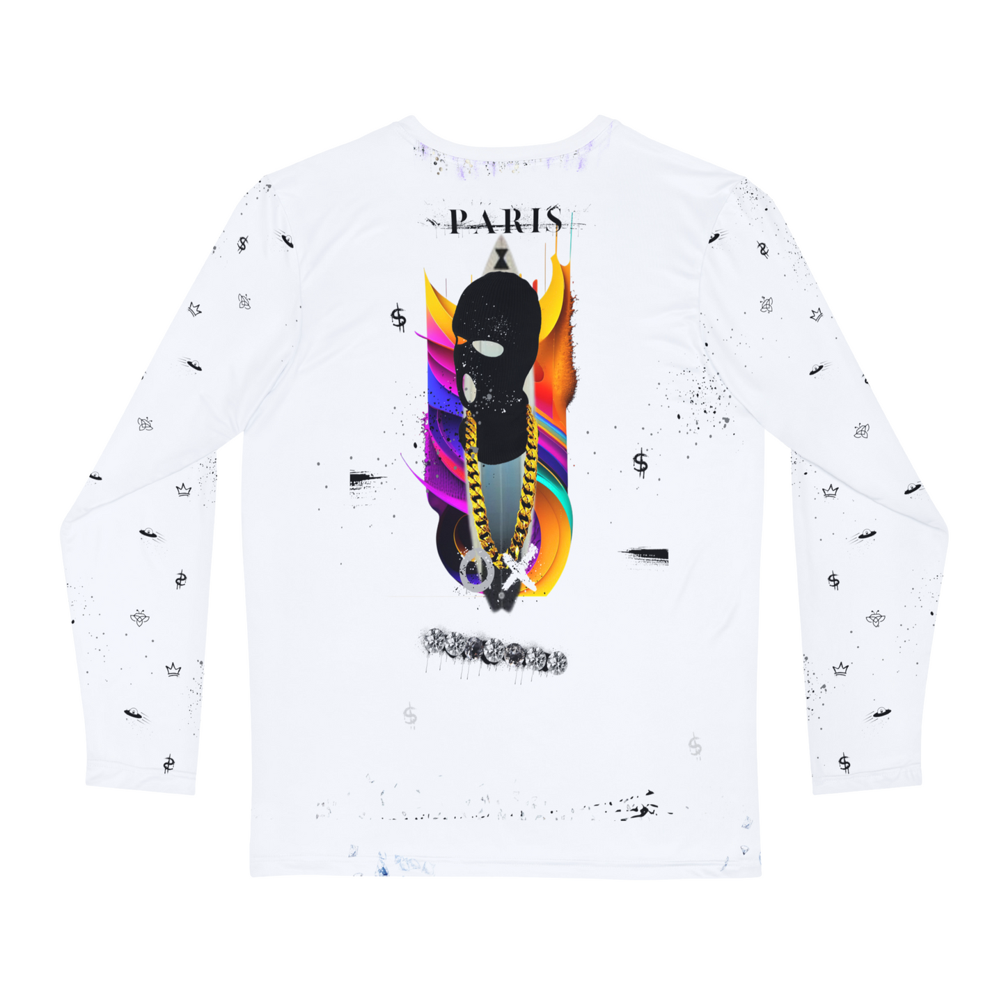 The RIOU Marquis-Designer Long-Sleeve Style Luscious Paris Streetwear Fashion Luxury Shirt-Lavish Collection