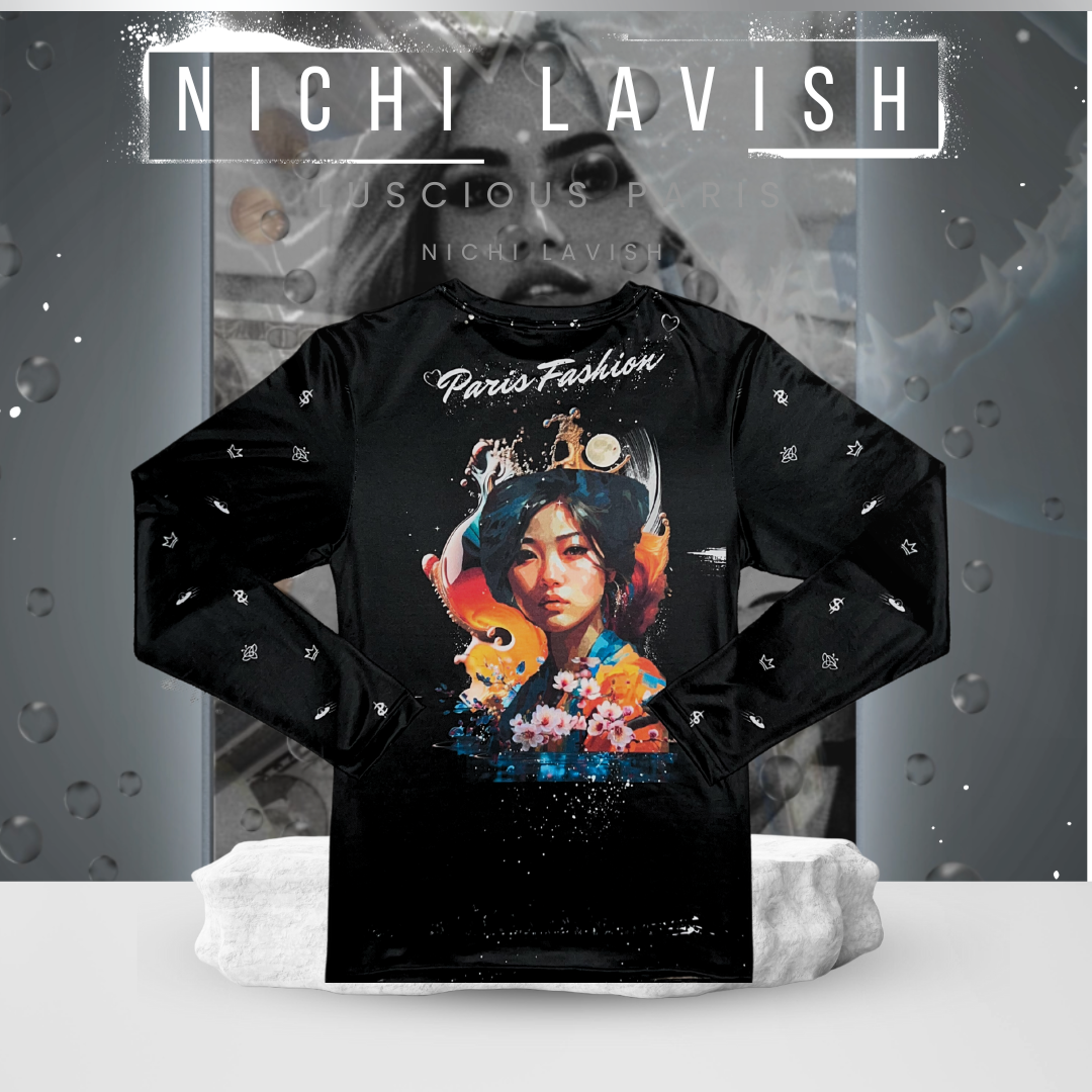 Snake Eyes V2 Diamond G.I. JOE- Designer Long-Sleeve Style Luscious Paris Streetwear Luxury Fashion Shirt-Lavish Collection