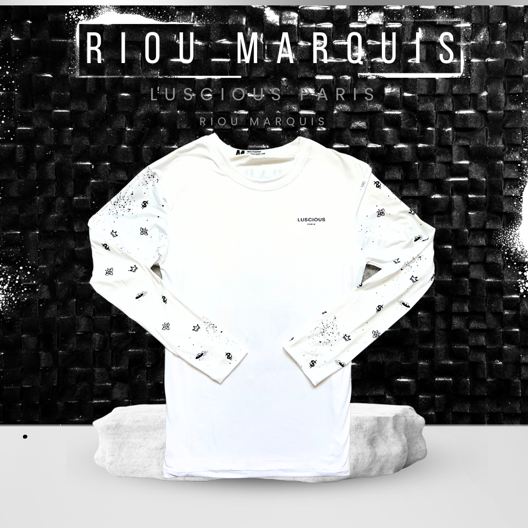 The RIOU Marquis-Designer Long-Sleeve Style Luscious Paris Streetwear Fashion Luxury Shirt-Lavish Collection