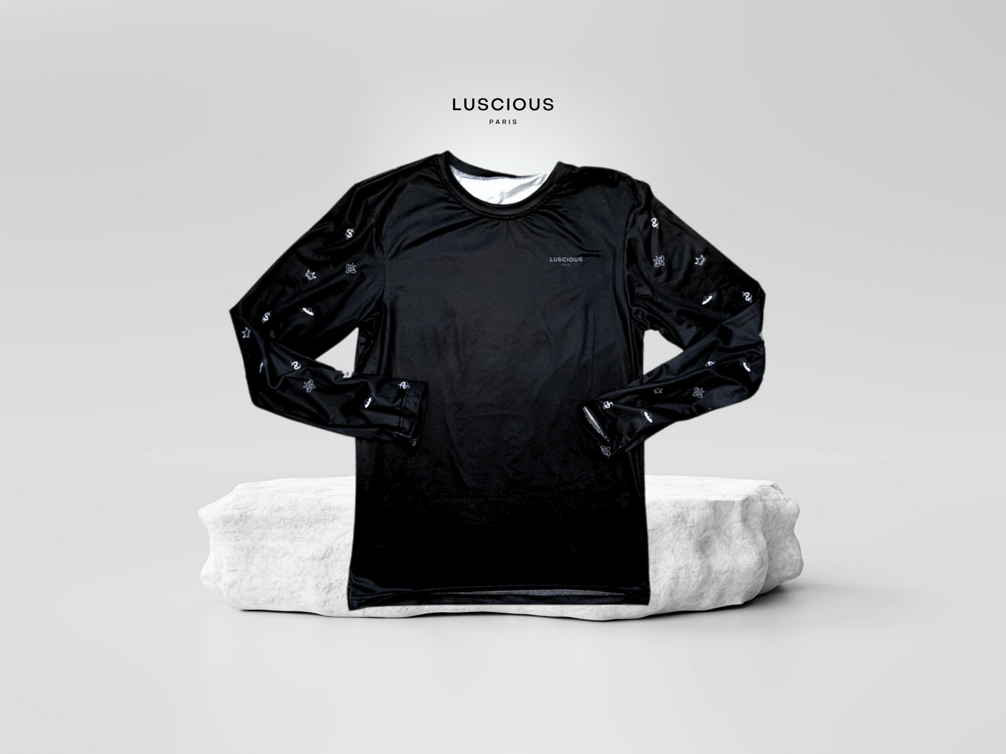 JADED Long-Sleeve Designer Black Style-Lavish Collection Luxury StreetWear Fashion Luscious Paris Shirt