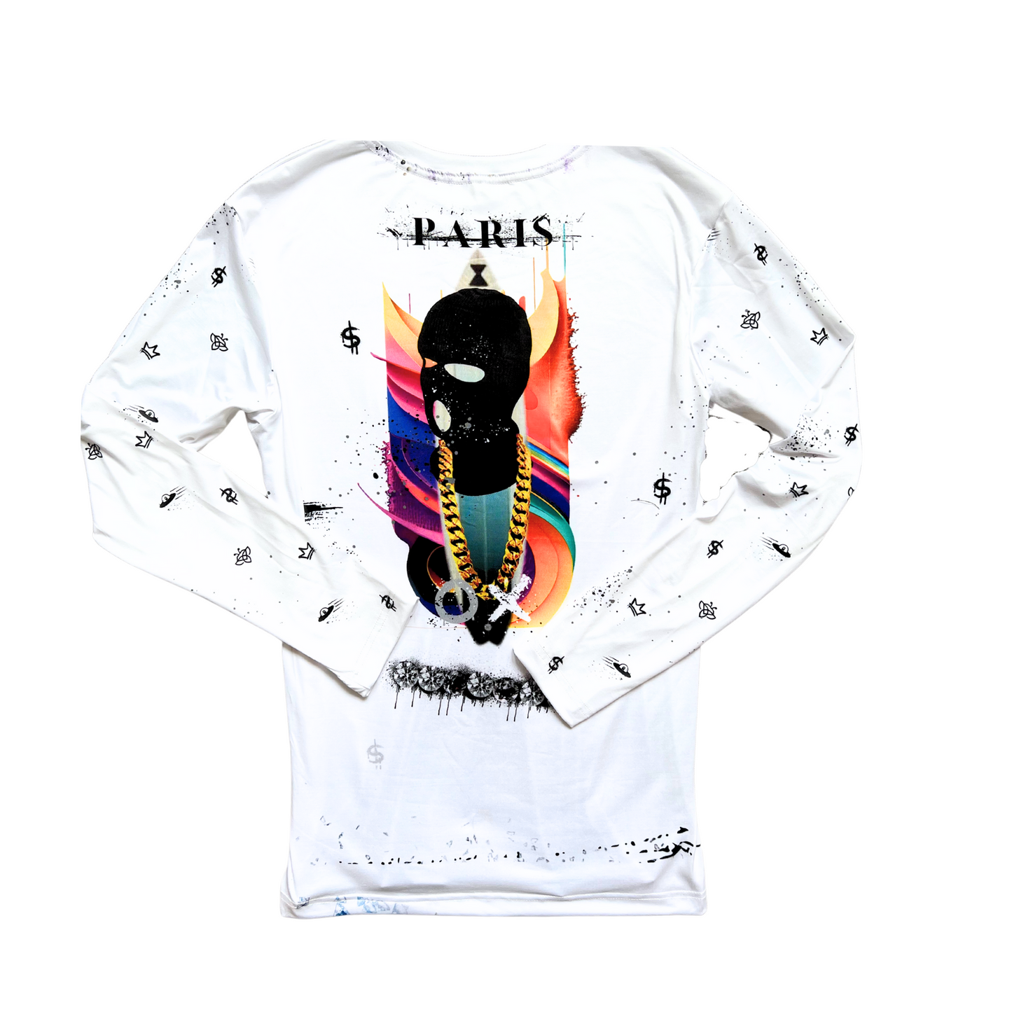 The RIOU Marquis-Designer Long-Sleeve Style Luscious Paris Streetwear Fashion Luxury Shirt-Lavish Collection