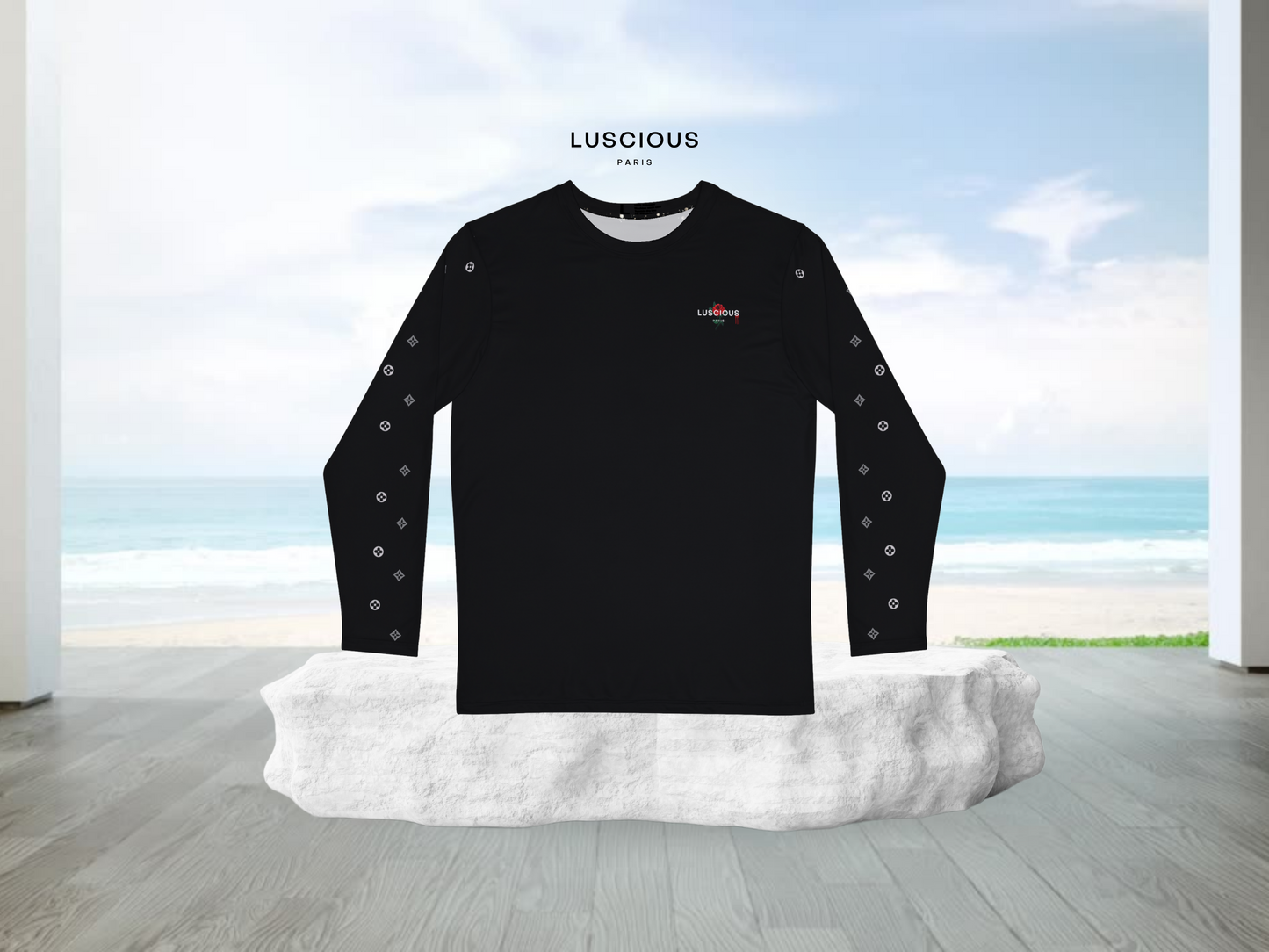 Luscious Paris Glazart Lavish Long Sleeve Designer Style Streetwear Fashion Luxury Shirt