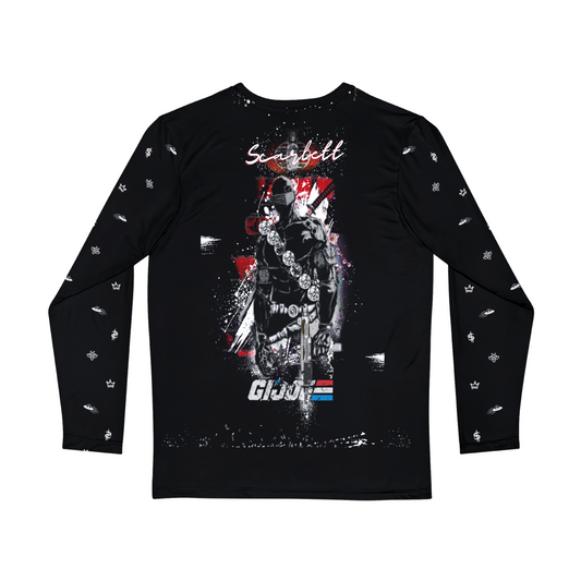 Snake Eyes V2 Diamond G.I. JOE- Designer Long-Sleeve Style Luscious Paris Streetwear Luxury Fashion Shirt-Lavish Collection