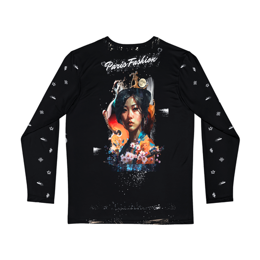 Nichi- Designer Long-Sleeve Style Luscious Paris Streetwear Fashion Luxury Shirt-Lavish Collection