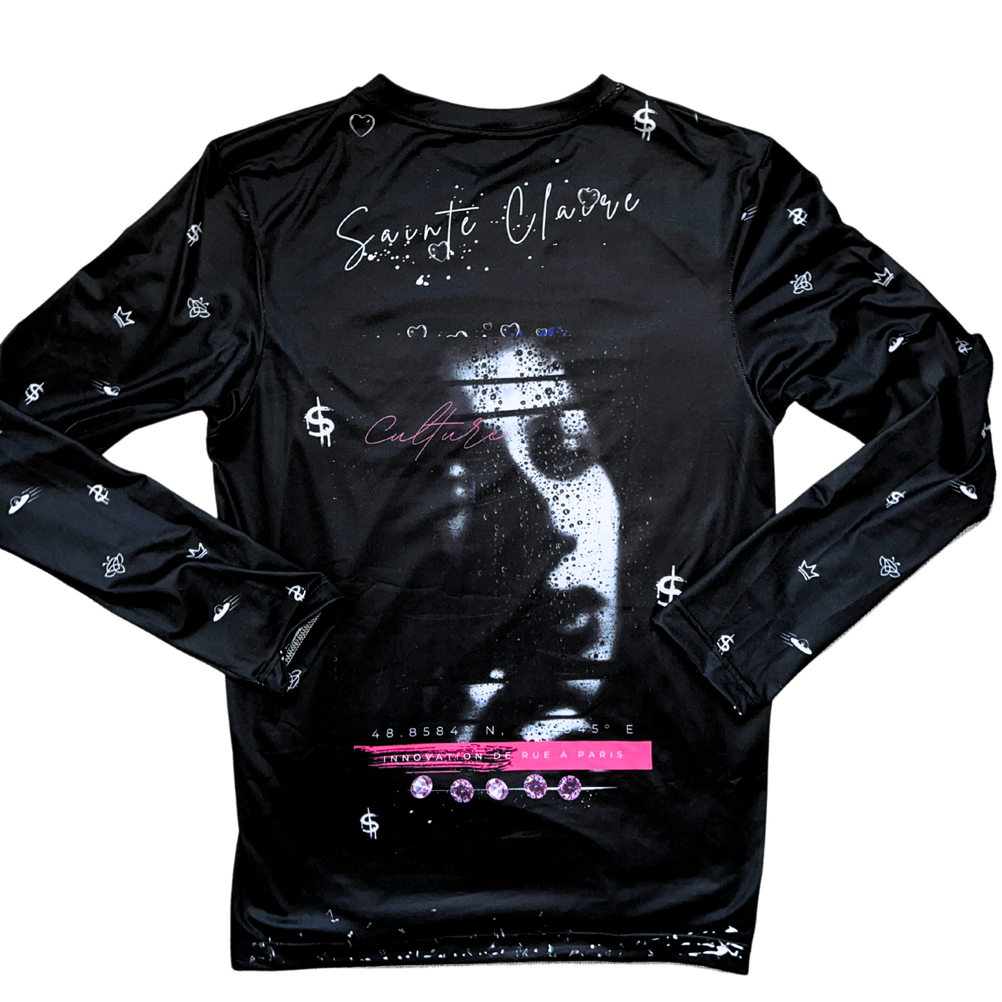 Sainte Claire - Designer Long-Sleeve Style Luscious Paris Streetwear Fashion Luxury Shirt-Lavish Collection