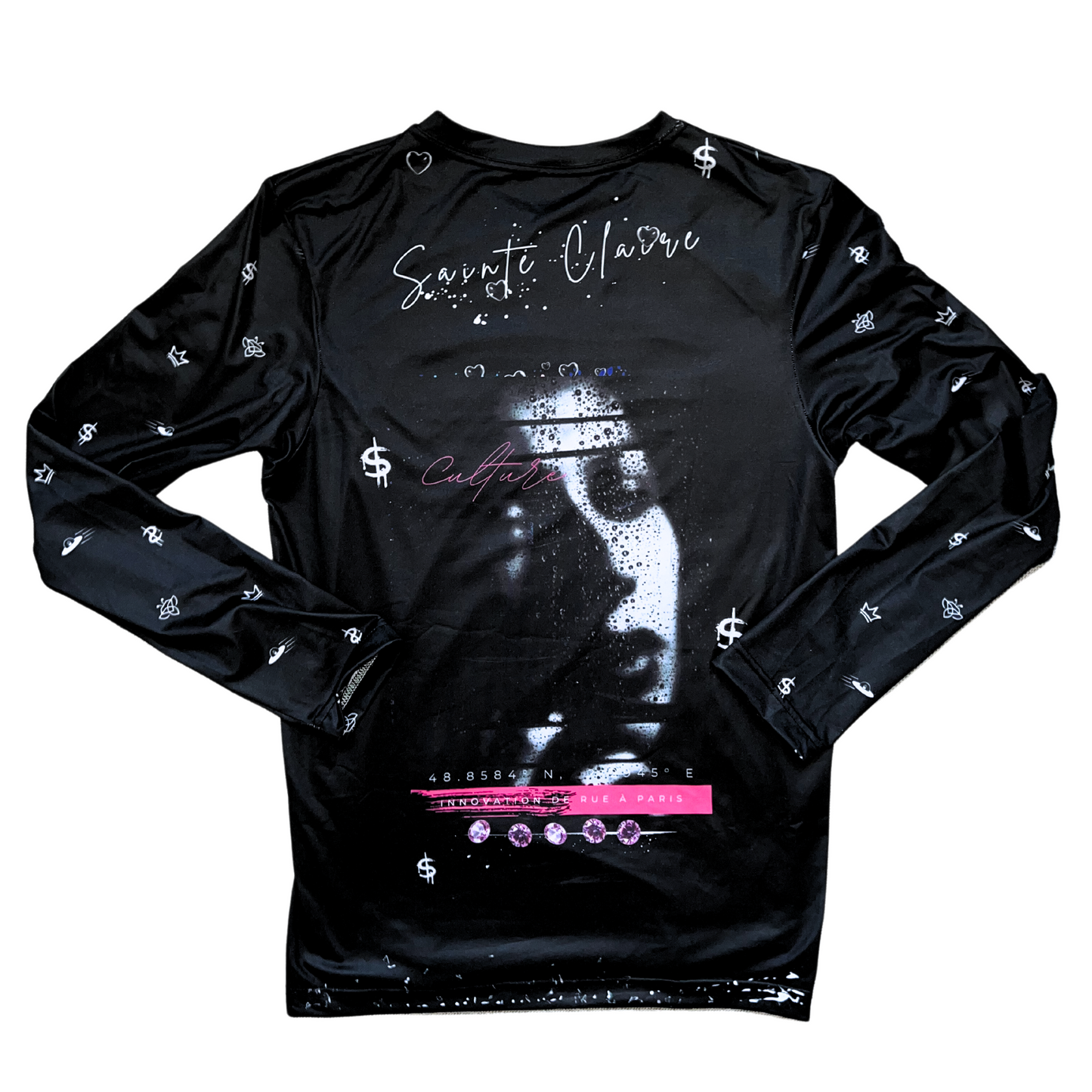 Sainte Claire - Designer Long-Sleeve Style Luscious Paris Streetwear Fashion Luxury Shirt-Lavish Collection