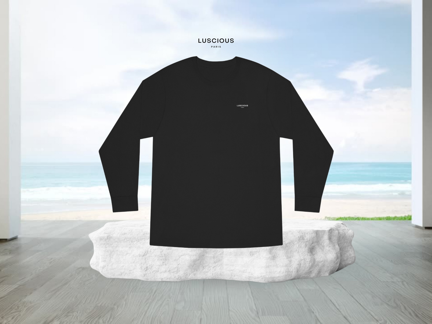 Luscious Paris Lavish Custom Astral Designer Long Sleeve Crewneck Luxury Fashion Style Streetwear Shirt