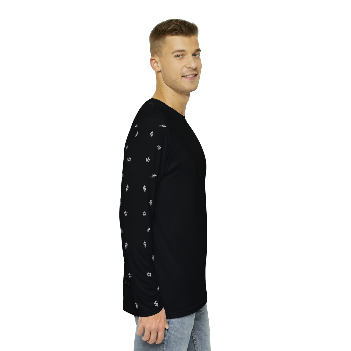 Snake Eyes V2 Diamond G.I. JOE- Designer Long-Sleeve Style Luscious Paris Streetwear Luxury Fashion Shirt-Lavish Collection