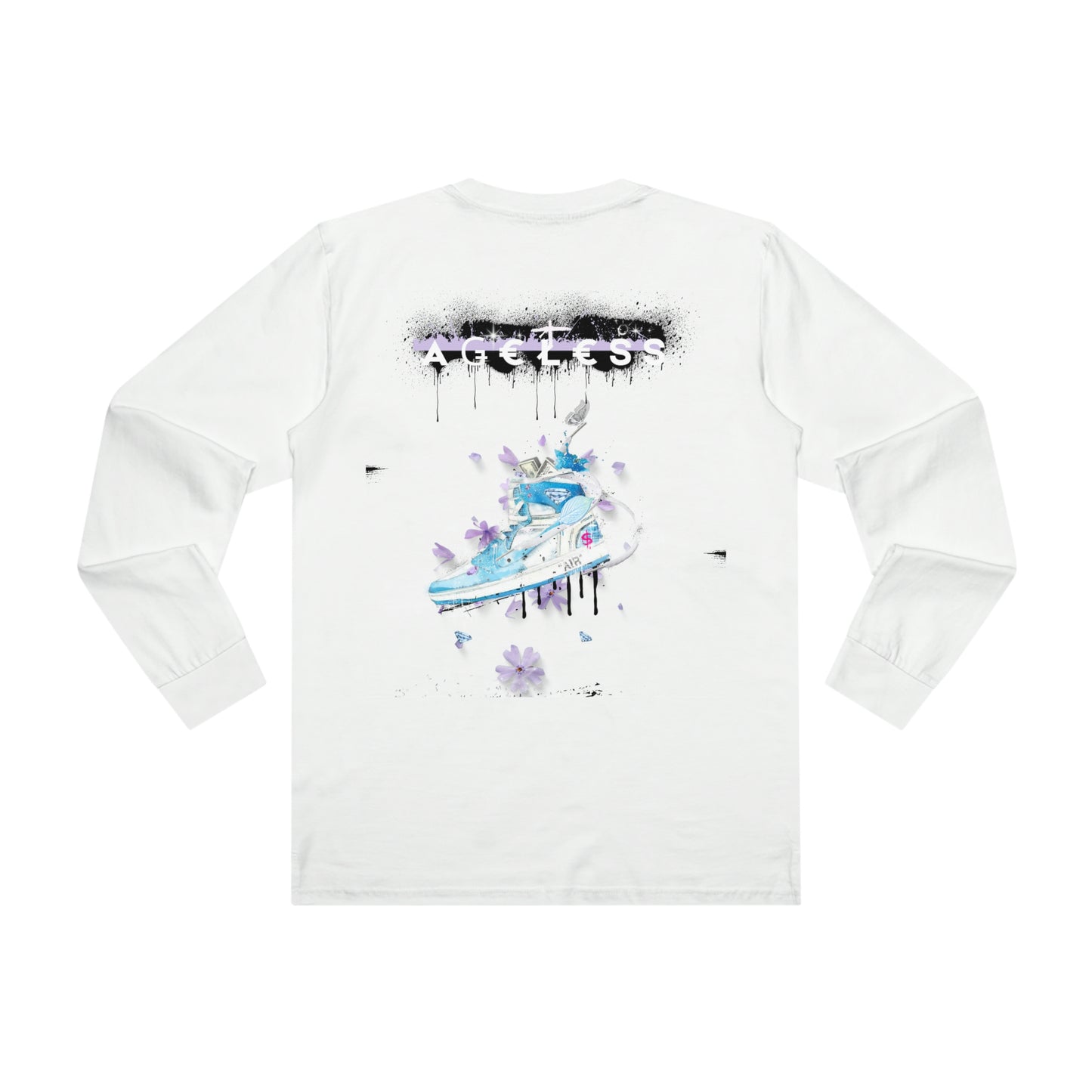 Luscious Paris Ageless Long Sleeve Luxury Designer Streetwear Custom Style Shirt