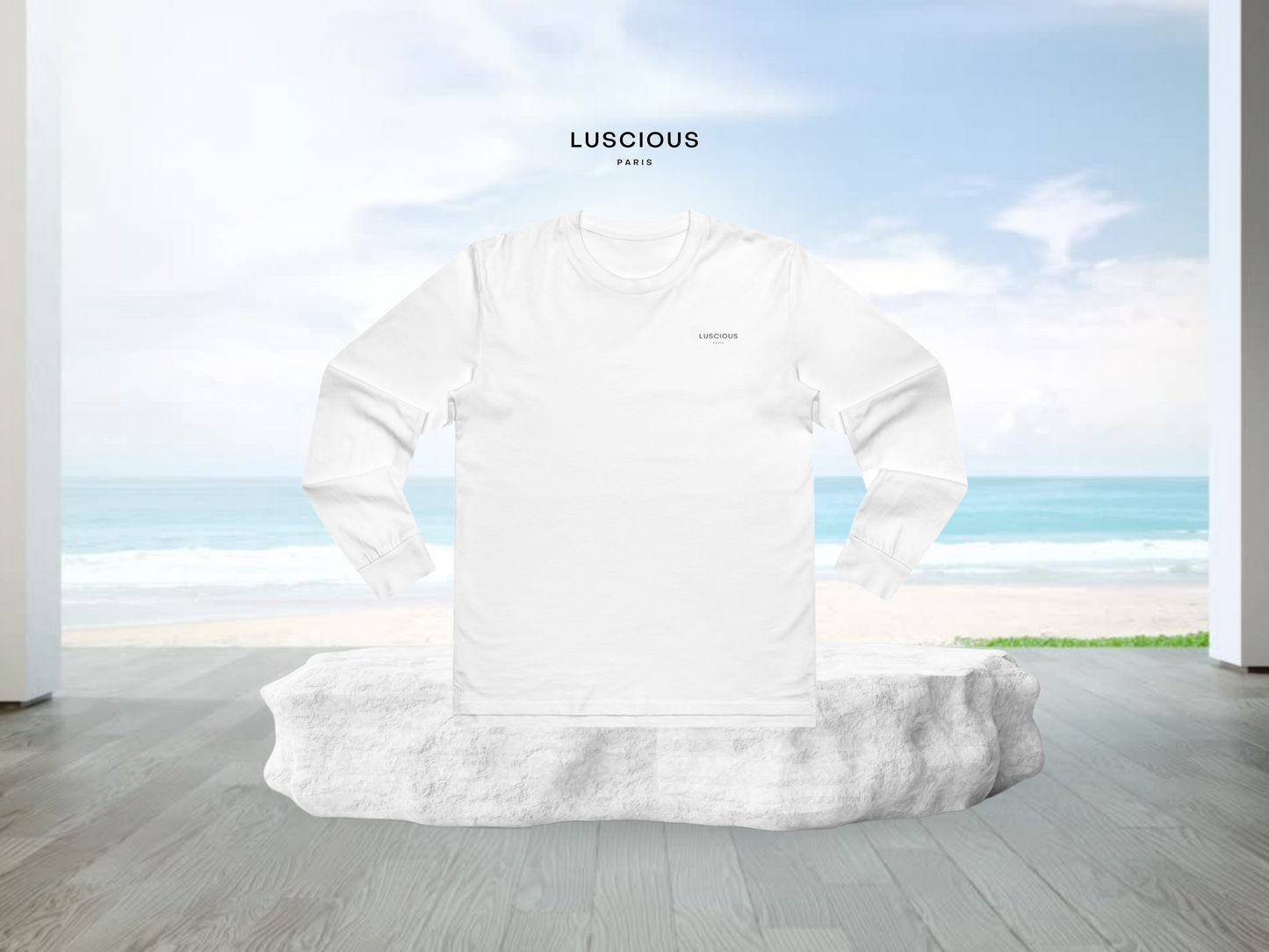 Luscious Paris Ageless Long Sleeve Luxury Designer Streetwear Custom Style Shirt