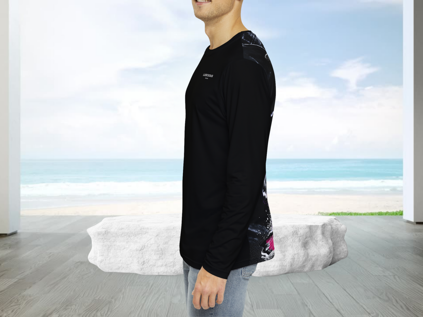 PARISIAN STREETS - Designer Long-Sleeve Style Luscious Paris Streetwear Fashion Luxury Shirt-Lavish Collection