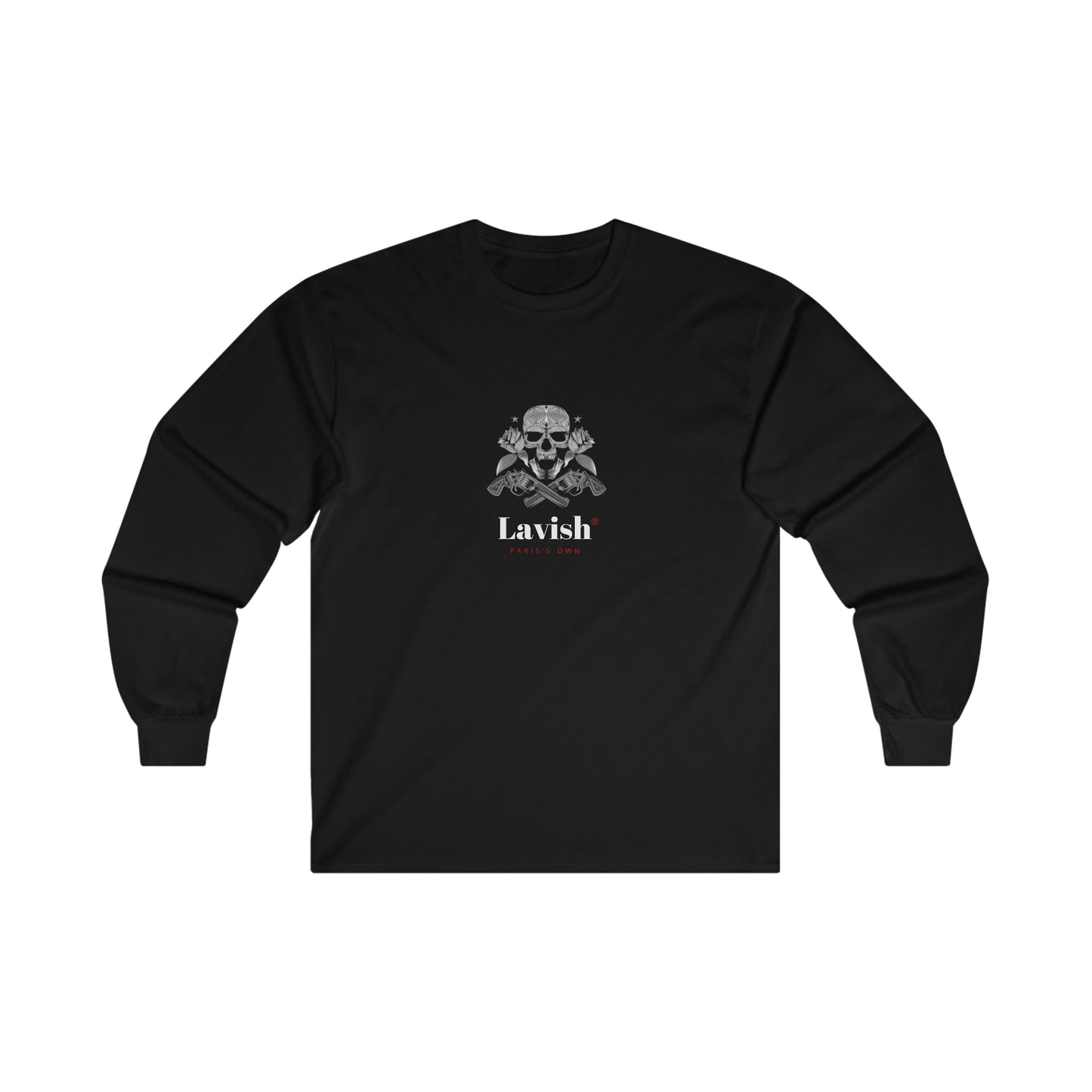 Midnight Luxe Lavish V2 Luxury Designer Purple Skull Luscious Paris Long Sleeve Streetwear Fashion